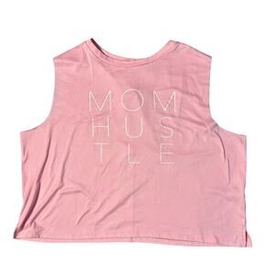 Good Hyouman Mom Hustle Pink Muscle Tank Top